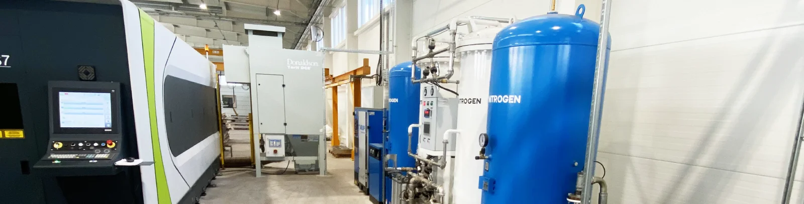 Instalacja generatora azotu NITROGEN